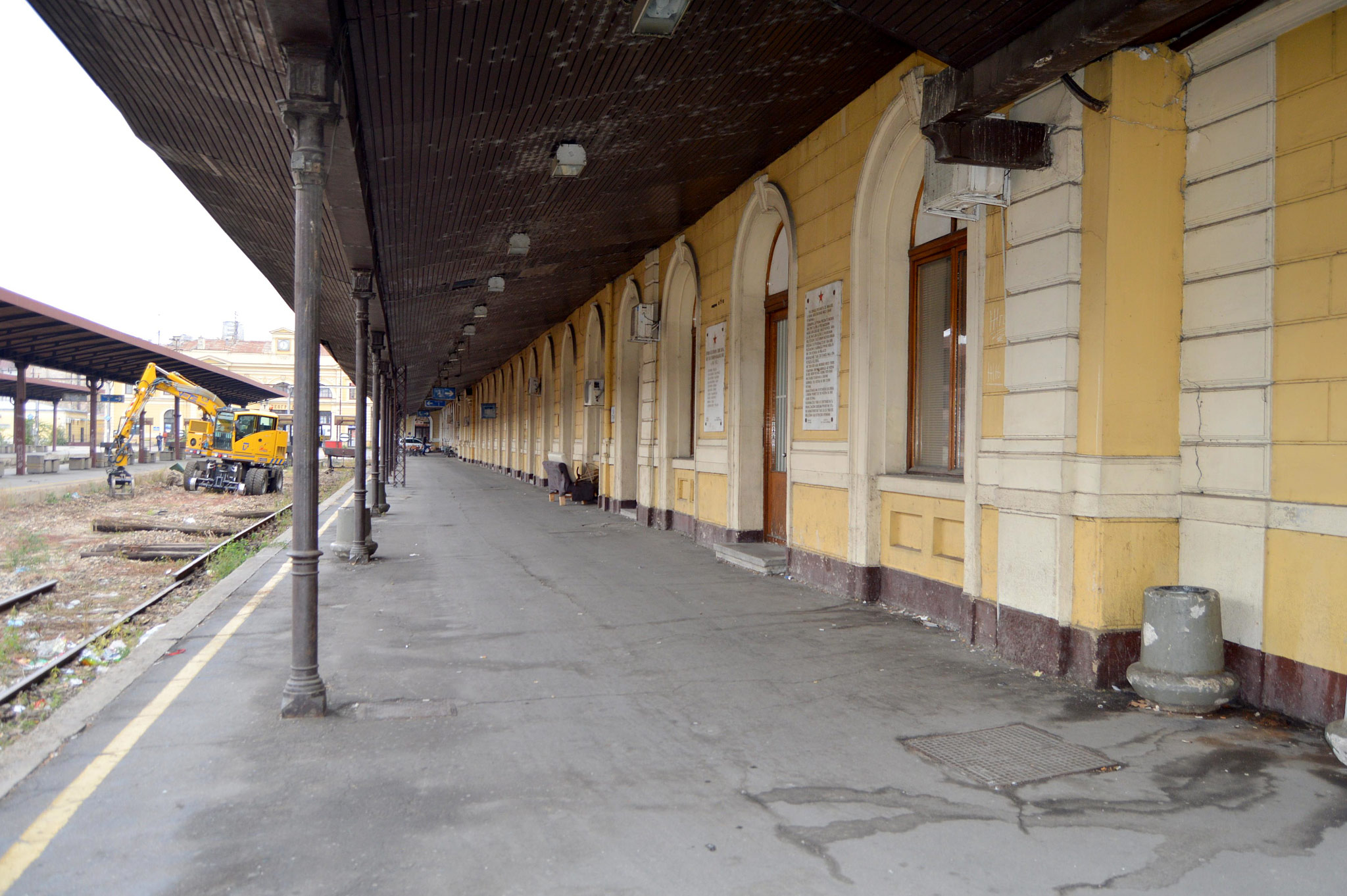 Belgrade railway station, 2018